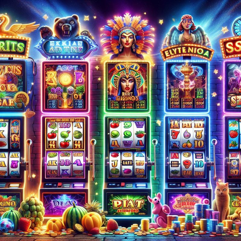 Online Casinoların Sunmuş Olduğu En İyi Slot Oyunları