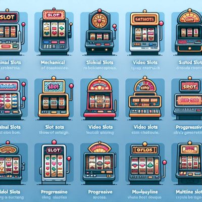 Slotin Slot Türleri Nelerdir?